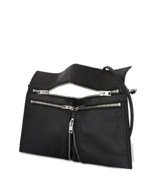 Alexander Wang Geoレザー ZIPディテール トートバッグ（ミディアム） - ブラック - サムネイル2