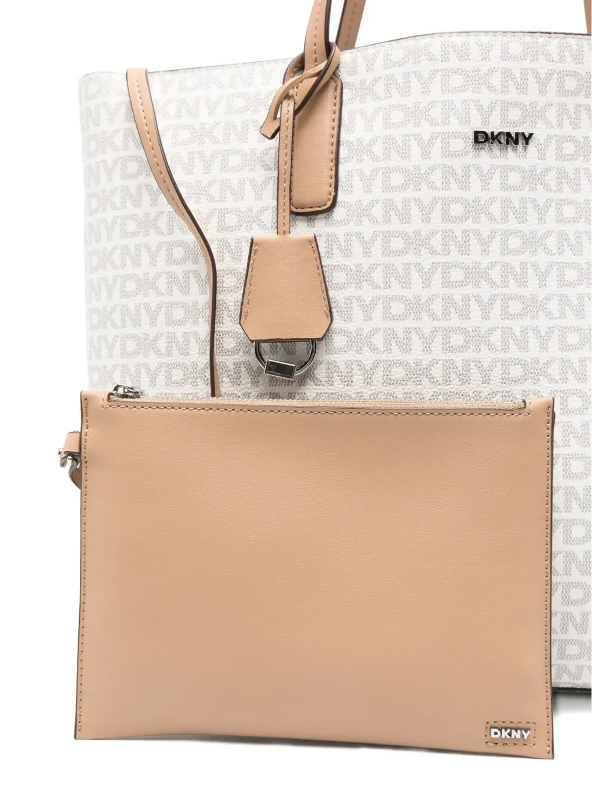 DKNY ロゴ柄トートバッグ - 画像4