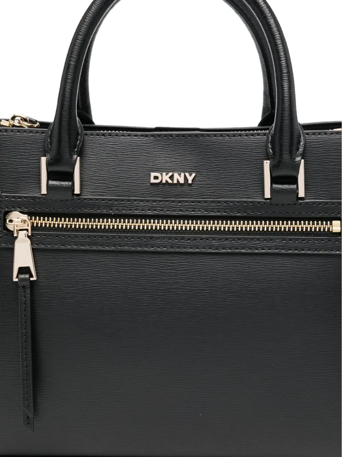 DKNY 小さなロゴプレート トートバッグ - 画像4