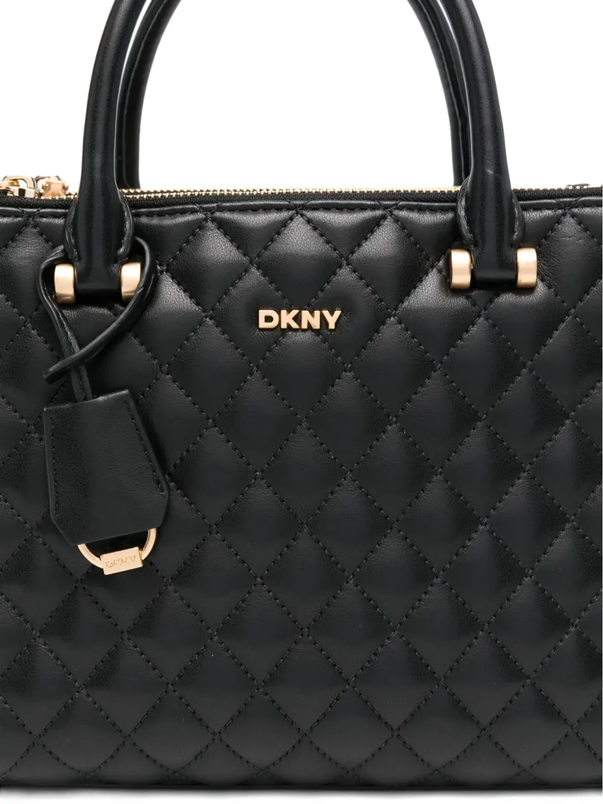 DKNY キルティング トートバッグ - 画像4