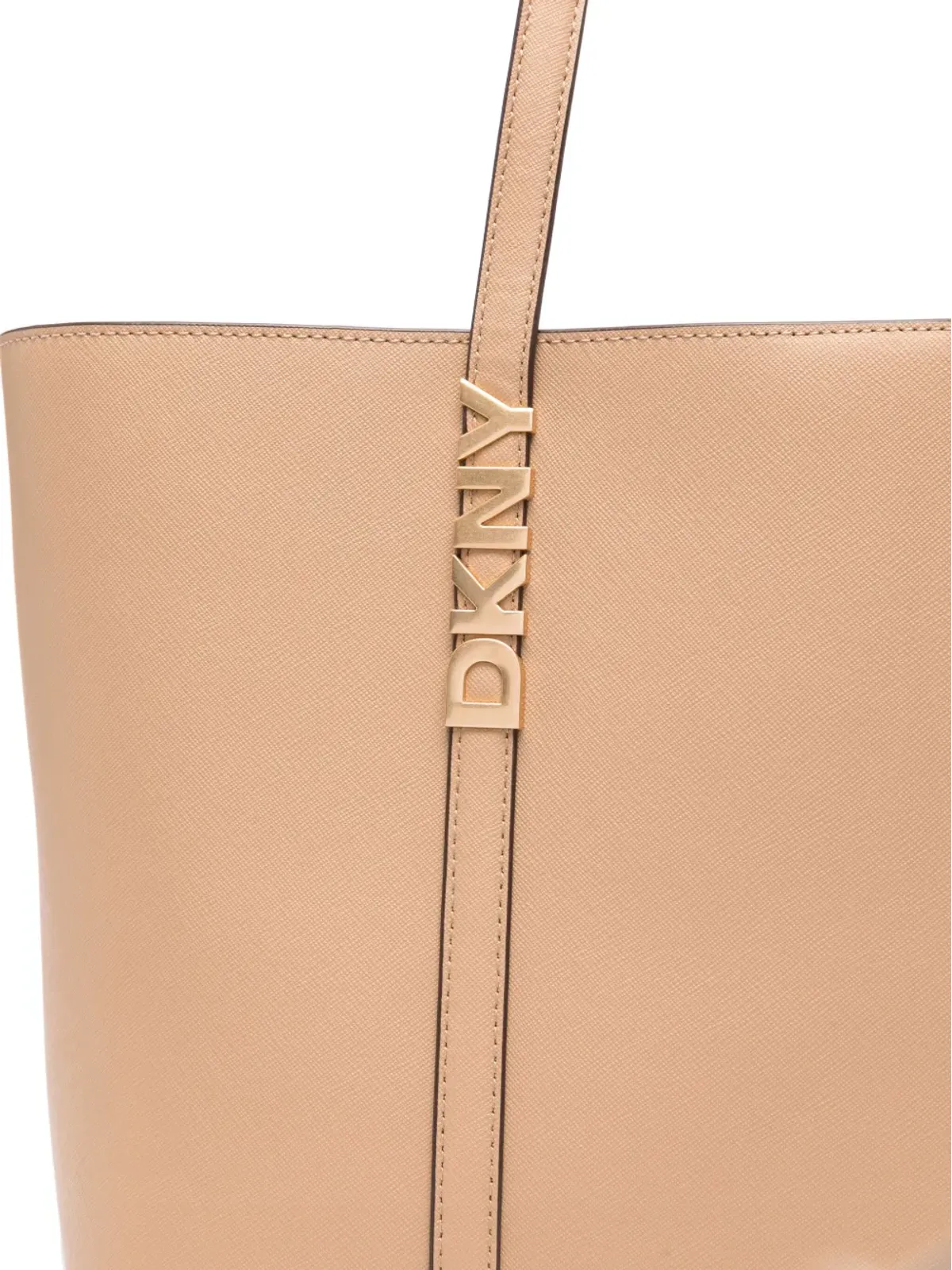 DKNY ロゴプレート トートバッグ - 画像4