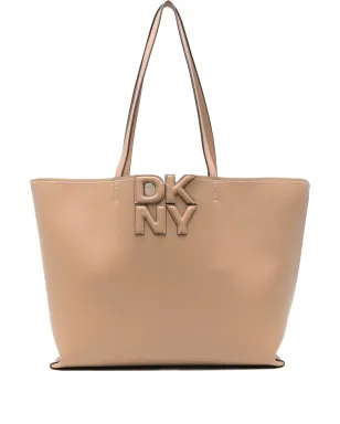 DKNY ロゴプレート付き トートバッグ - サムネイル1