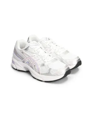 Asics Kids メッシュレースアップスニーカー - White - サムネイル1
