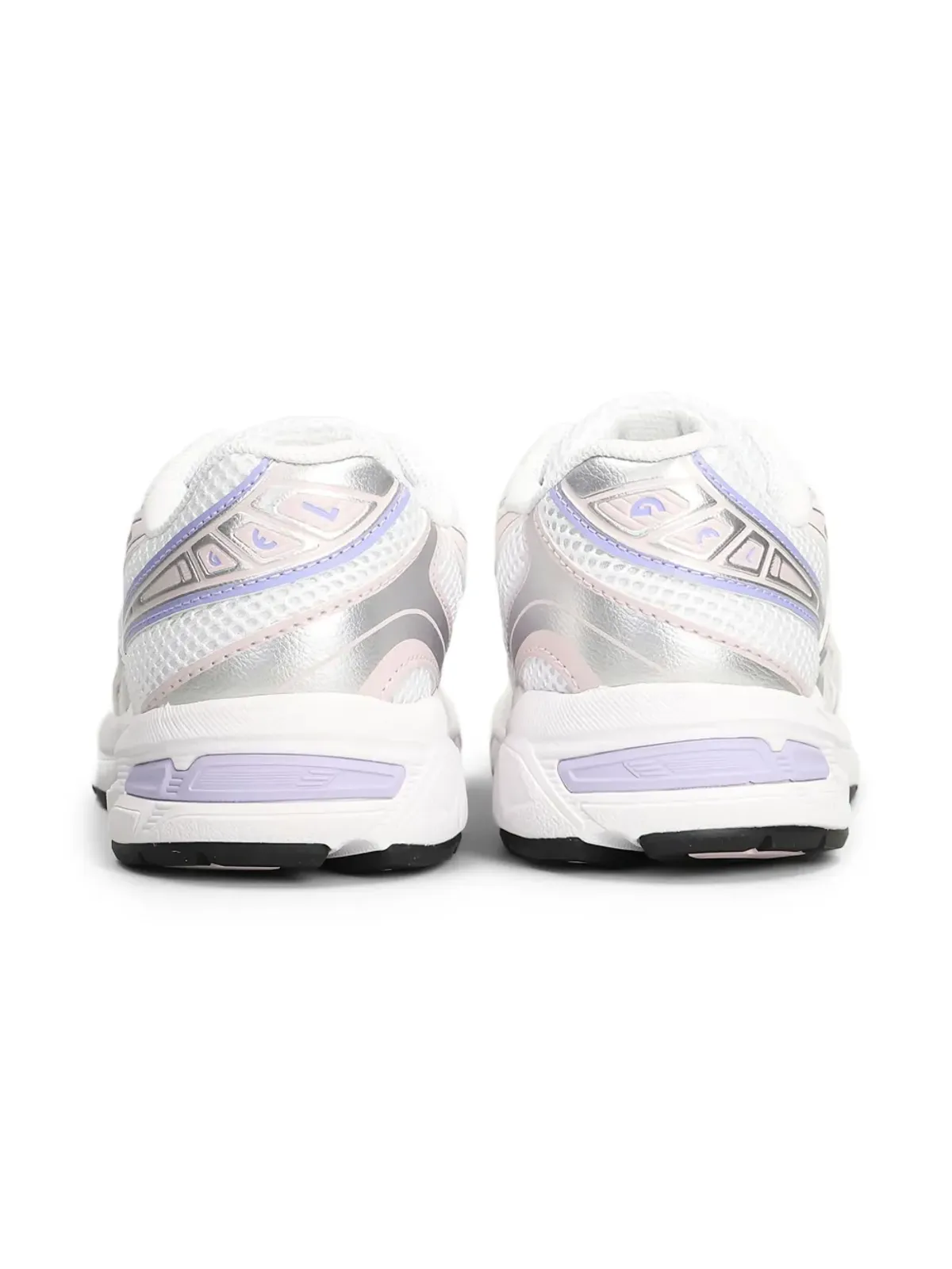 Asics Kids メッシュレースアップスニーカー - White - 画像3