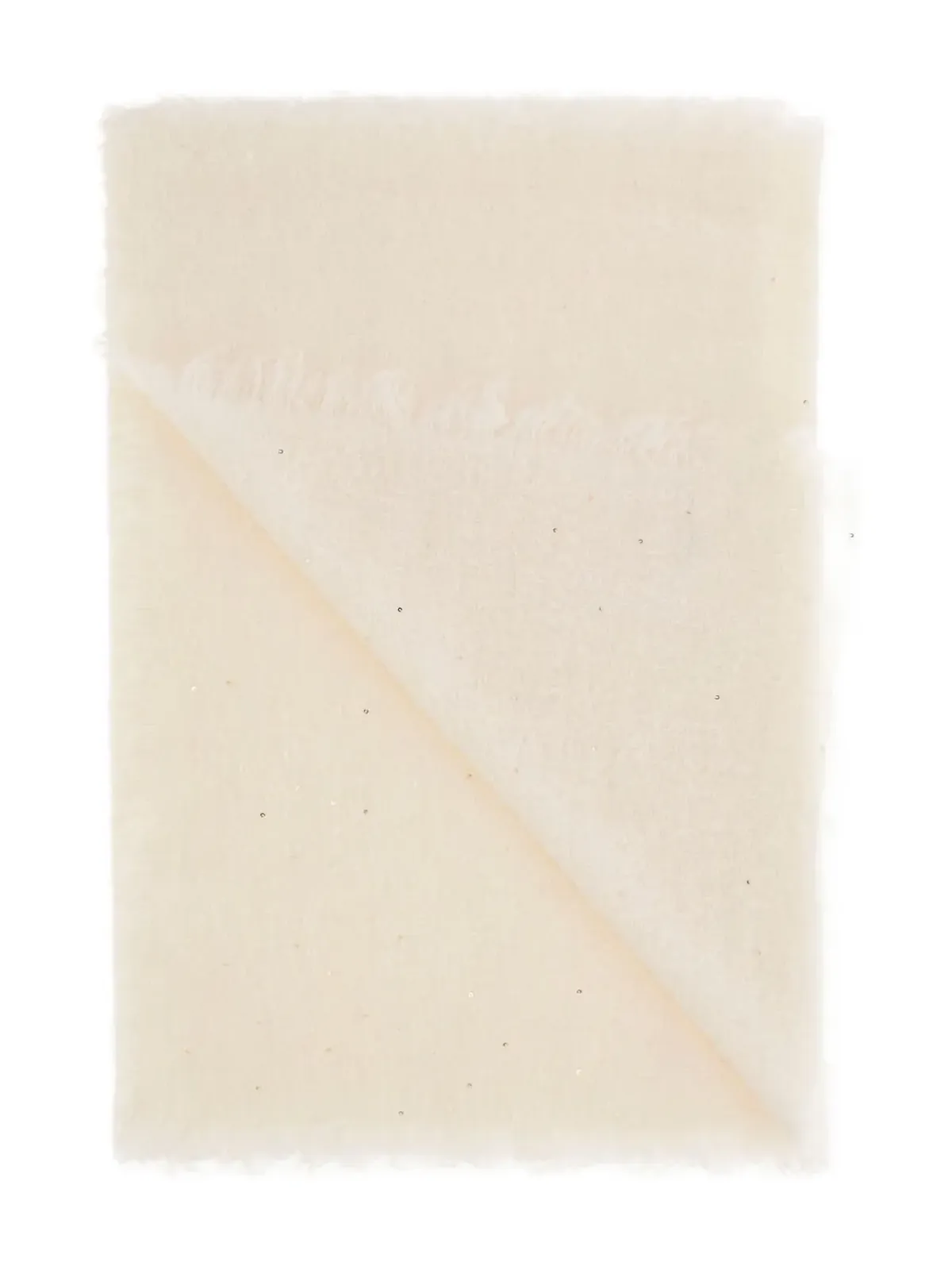 Faliero Sarti エンベリッシュド フリンジエッジ スカーフ - 画像3