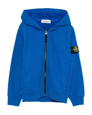Stone Island Junior コンパスモチーフ ジップアップフーディ - サムネイル1
