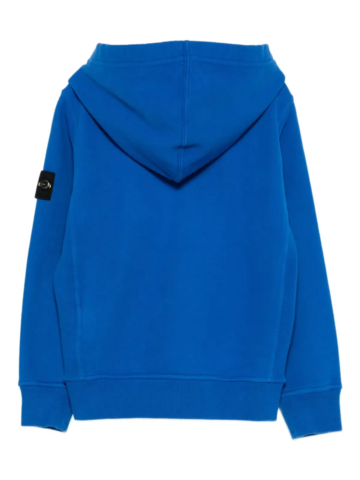 Stone Island Junior コンパスモチーフ ジップアップフーディ - 画像2