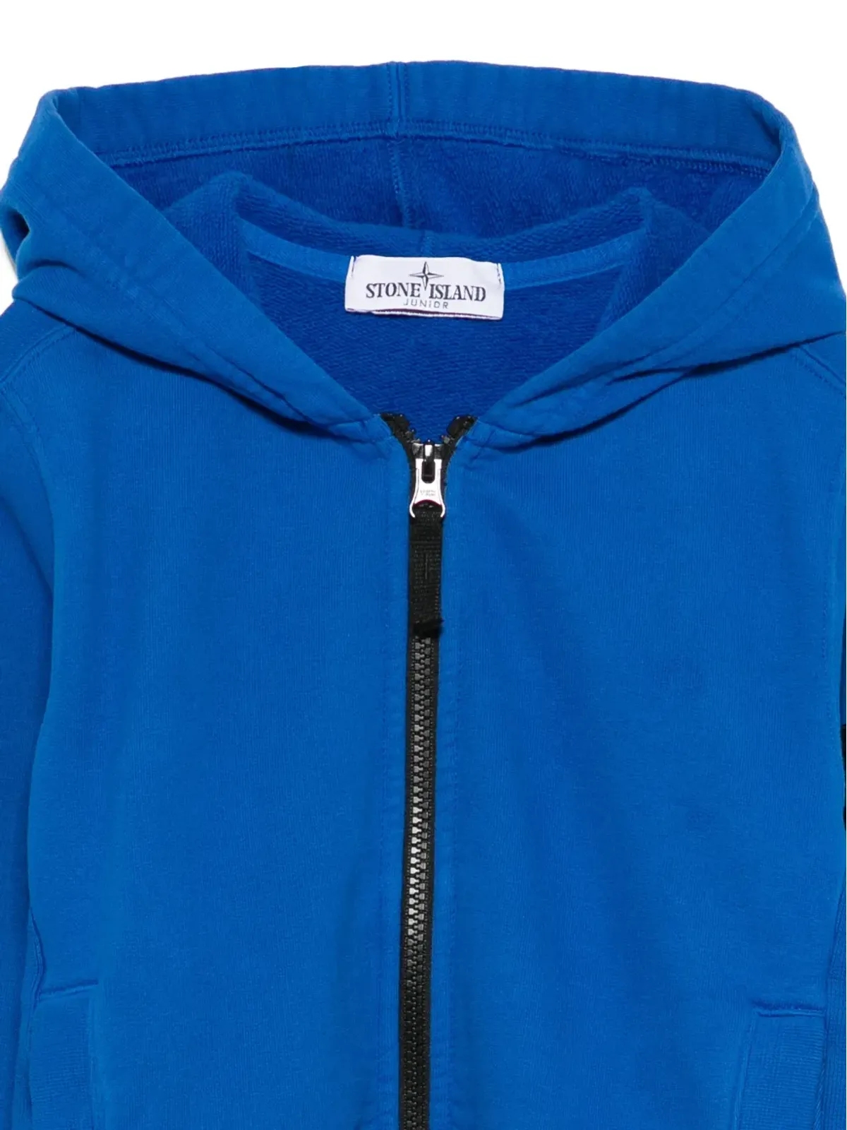 Stone Island Junior コンパスモチーフ ジップアップフーディ - 画像3