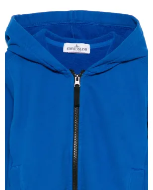 Stone Island Junior コンパスモチーフ ジップアップフーディ - サムネイル3
