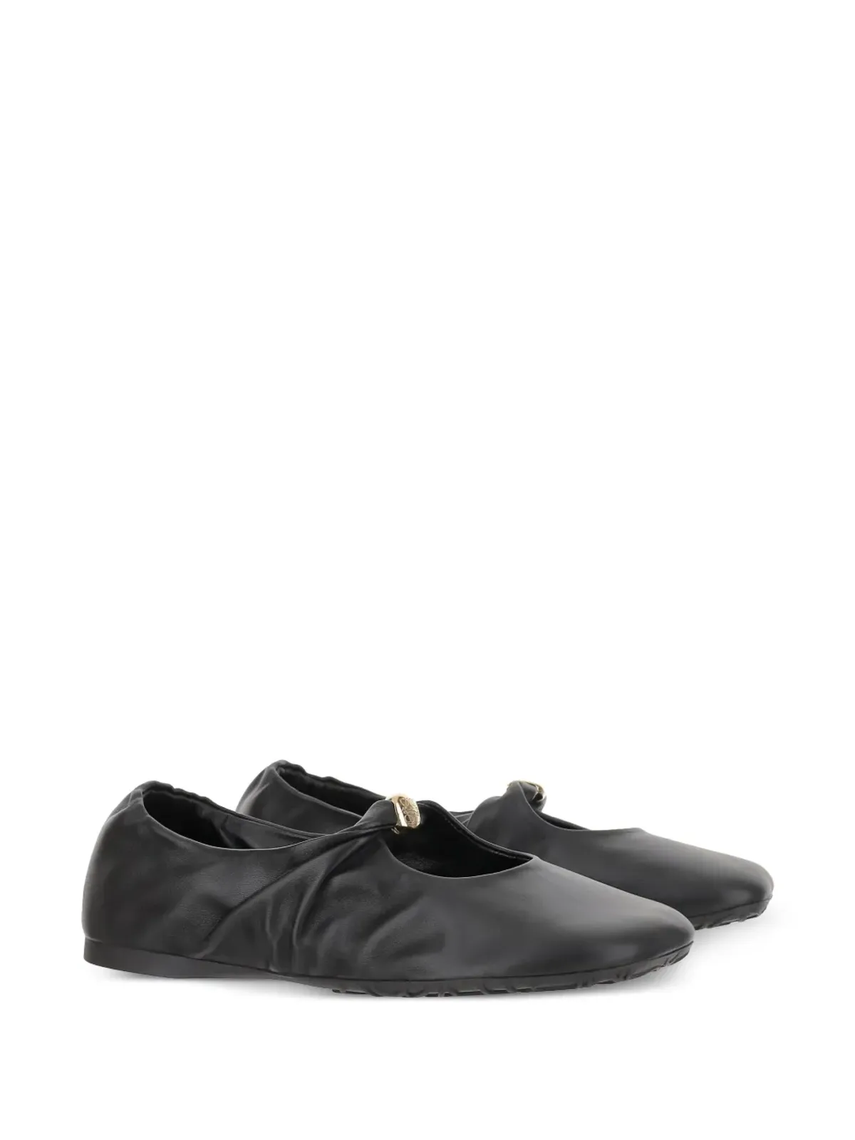 LOEWE ペブルソフト バレエフラット - 画像2