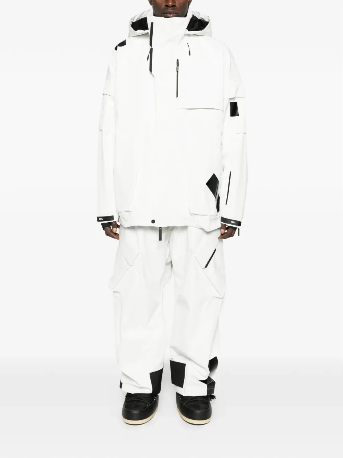 Templa ジップファスナー付きスキージャケット - White - 画像2