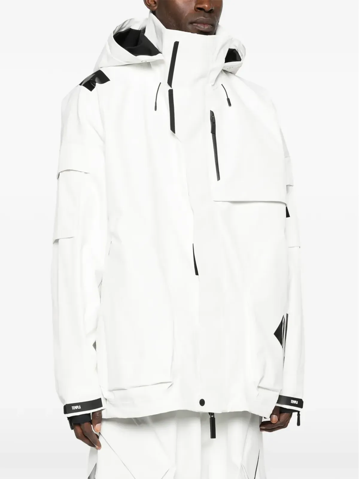 Templa ジップファスナー付きスキージャケット - White - 画像3