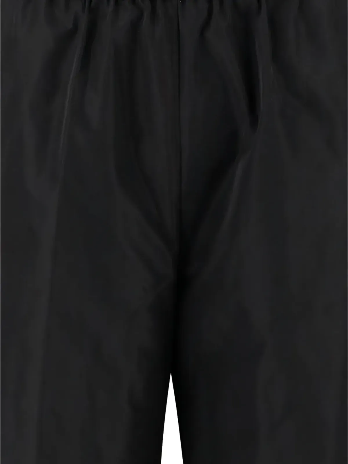 ASPESI ドローコード付き裾カフパンツ ブラック - 画像3