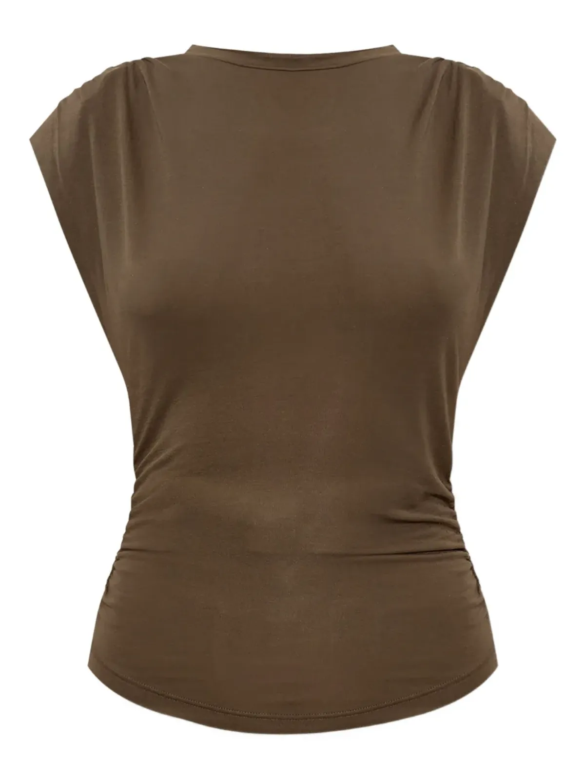 MARANT ÉTOILE ギャザー入りショルダーTシャツ - 画像1