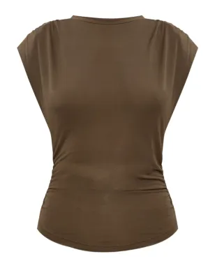 MARANT ÉTOILE ギャザー入りショルダーTシャツ - サムネイル1