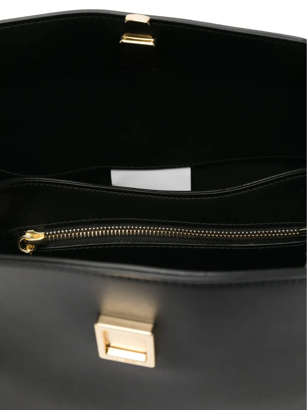 Themoirè クラスプファスナー付きショルダーバッグ - 画像4