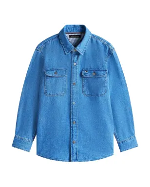 Tommy Hilfiger Junior ダブルポケット デニムシャツ - サムネイル1