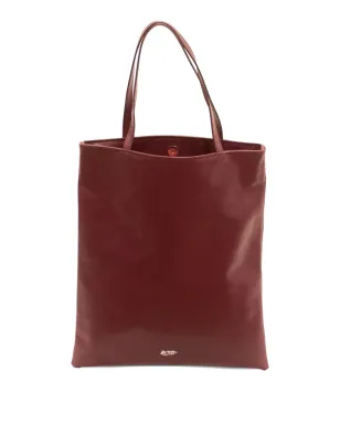 LA ROSE ロゴディテール レザー トートバッグ レッド - サムネイル1