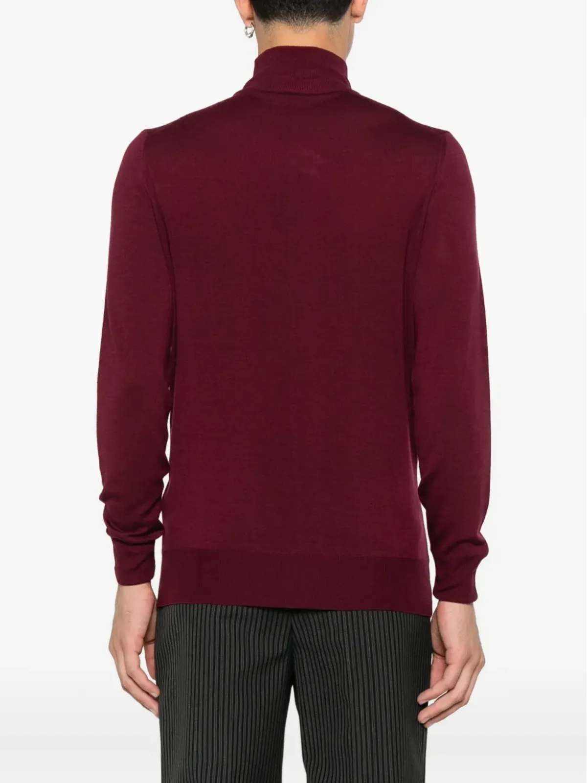 Canali ハイネック ウールセーター - 画像4