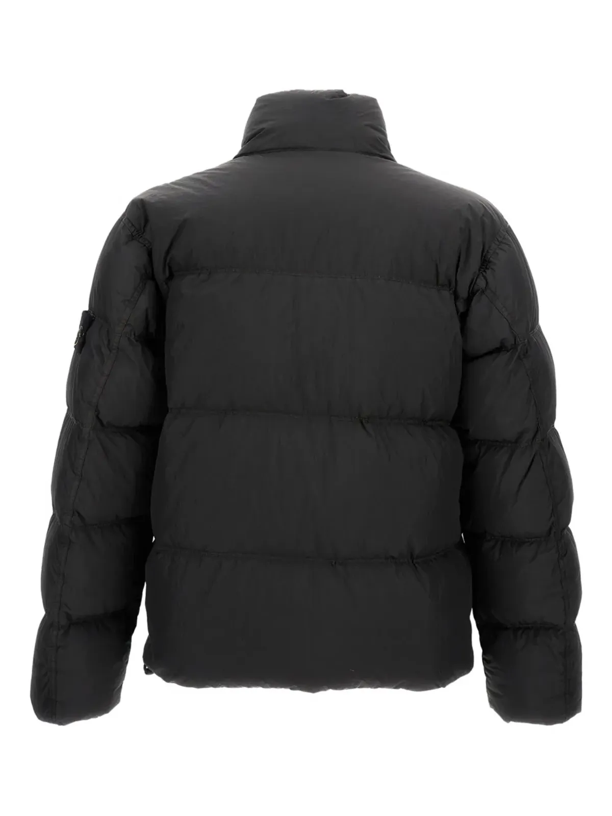 Stone Island ハイネックパディッドコート - ブラック - 画像2