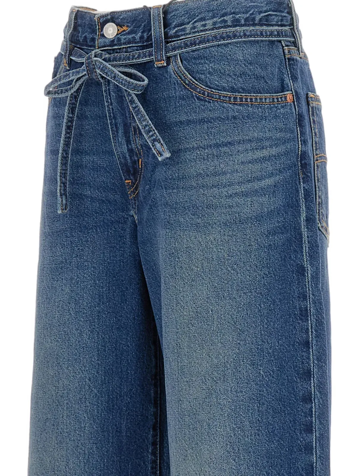 Levi's ウエストタイ付きジーンズ - ブルー - 画像3