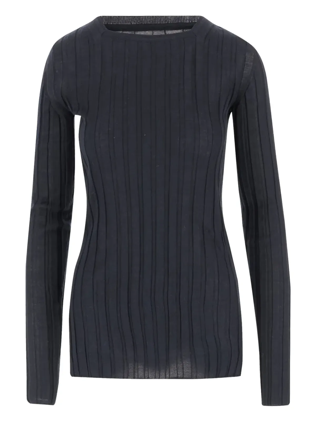 Carven リブ編み クルーネックセーター - 画像1