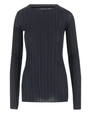 Carven リブ編み クルーネックセーター - サムネイル1