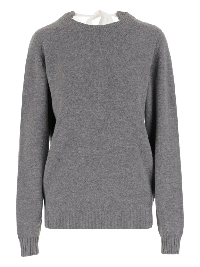 Carven Carven ネックタイ付きカシミヤセーターの商品画像