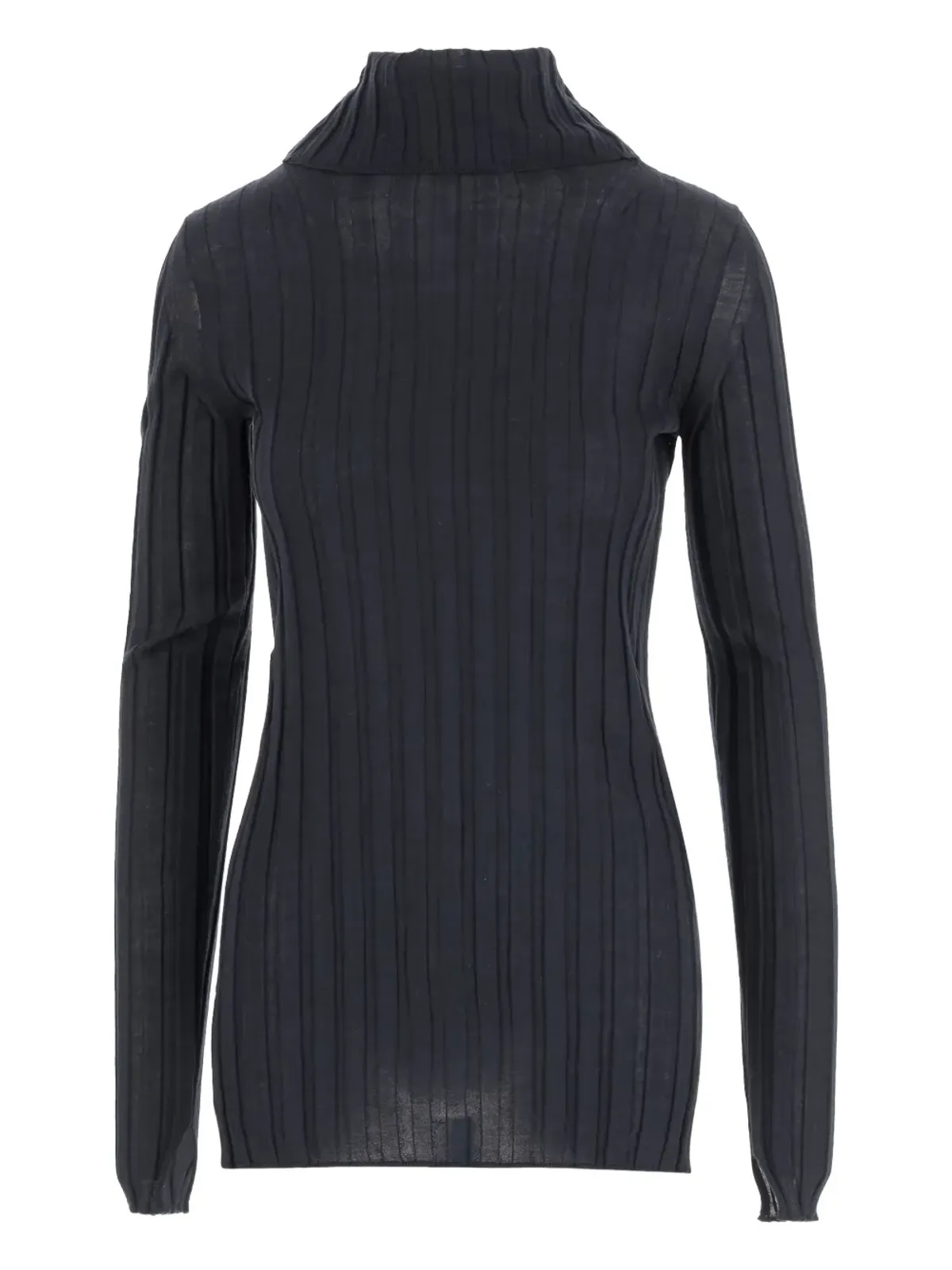 Carven リブ編みタートルネックセーター - 画像1