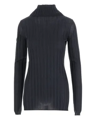 Carven リブ編みタートルネックセーター - サムネイル1