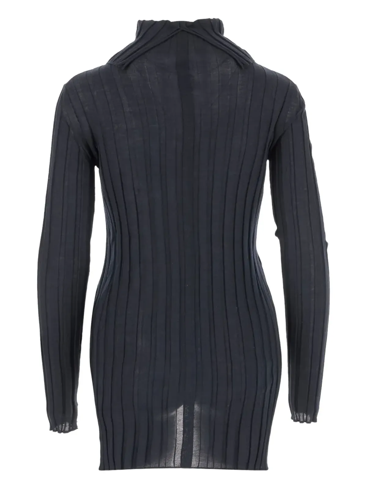 Carven リブ編みタートルネックセーター - 画像2