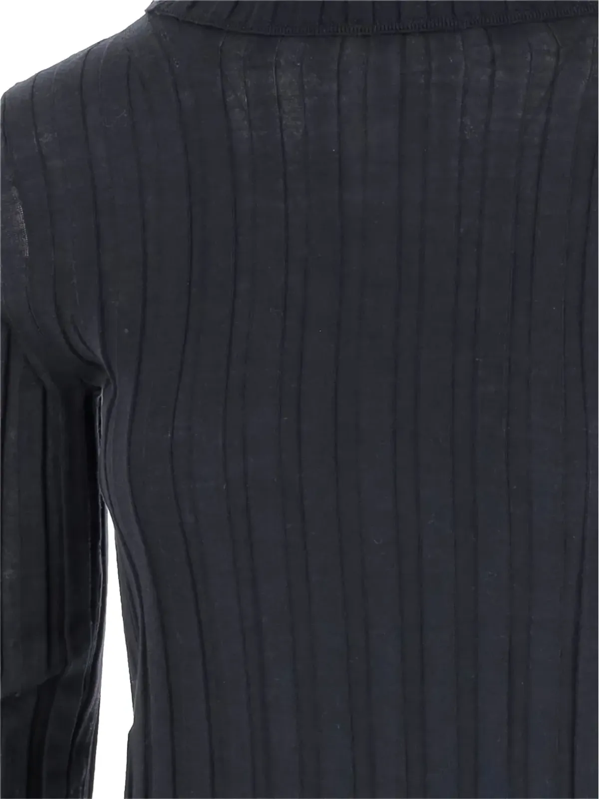 Carven リブ編みタートルネックセーター - 画像3
