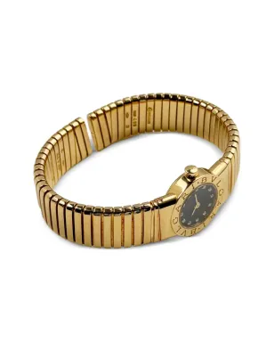 Bvlgari Pre-Owned ツボガリ Tubogas 1 Row ブラック - サムネイル3
