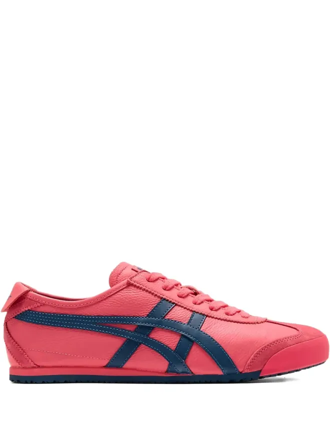 Onitsuka Tiger Onitsuka Tiger Mexico 66 レザー ピンク Cameo マコ ブルー スニーカーの商品画像