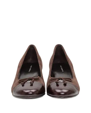 Tory Burch スエードヒールパンプス - サムネイル2