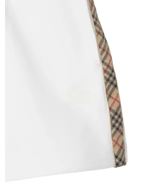 Burberry Kids チェックトリム ループバック コットン ショーツ - サムネイル3