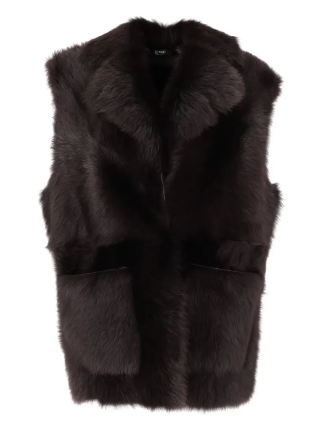 LA ROSE LA ROSE ポケット付きノースリーブジレの商品画像