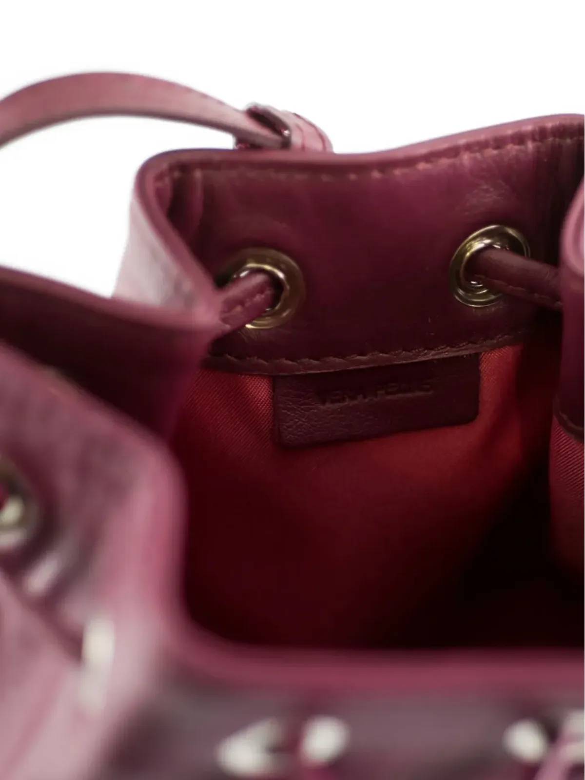 LA ROSE ドローストリングジップバケットバッグ - 画像5