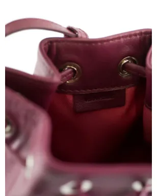 LA ROSE ドローストリングジップバケットバッグ - サムネイル5