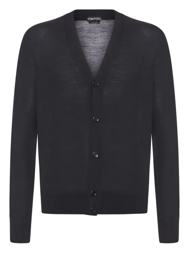 TOM FORD TOM FORD Vネック ウールカーディガンの商品画像