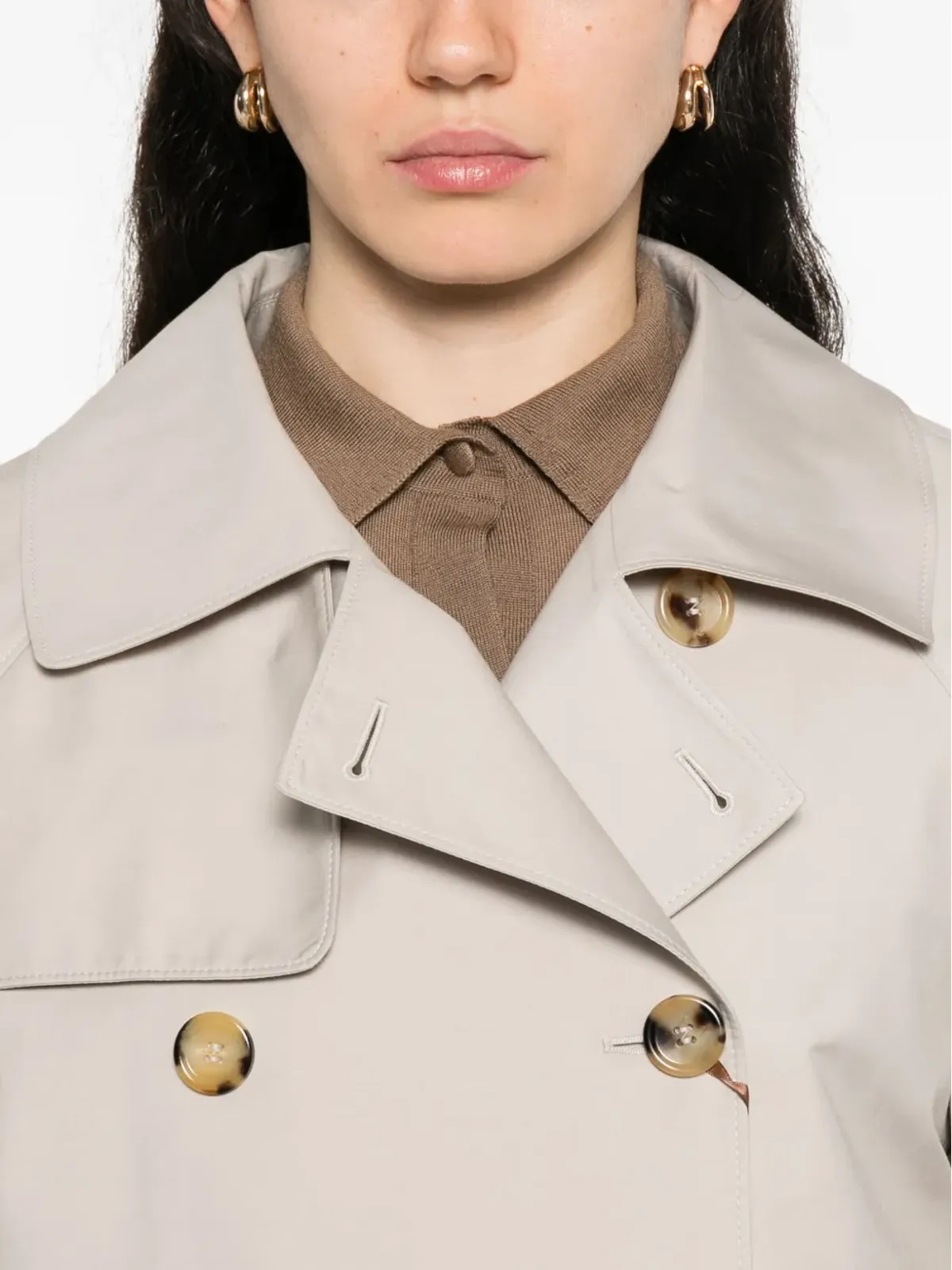 Max Mara ダブルブレストピーコート - 画像5