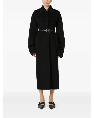 Sportmax ベルト付きクラシックカラーコート - サムネイル2