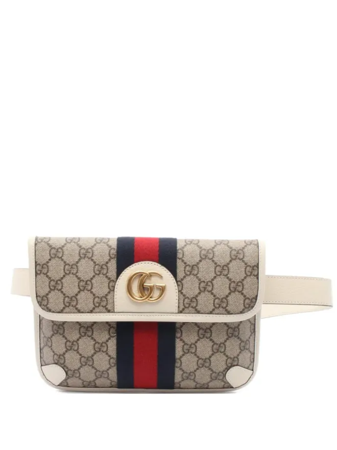 Gucci Pre-Owned Gucci ビンテージ GG Supreme Ophidia ベルトバッグの商品画像
