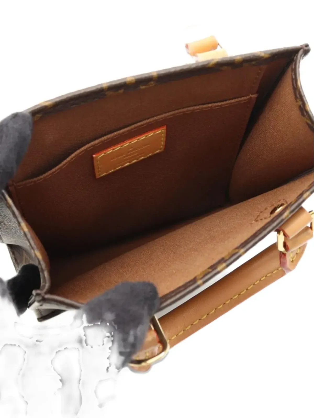 Louis Vuitton ビンテージ ペティット サック プラット モノグラム ハンドバッグ - 画像5