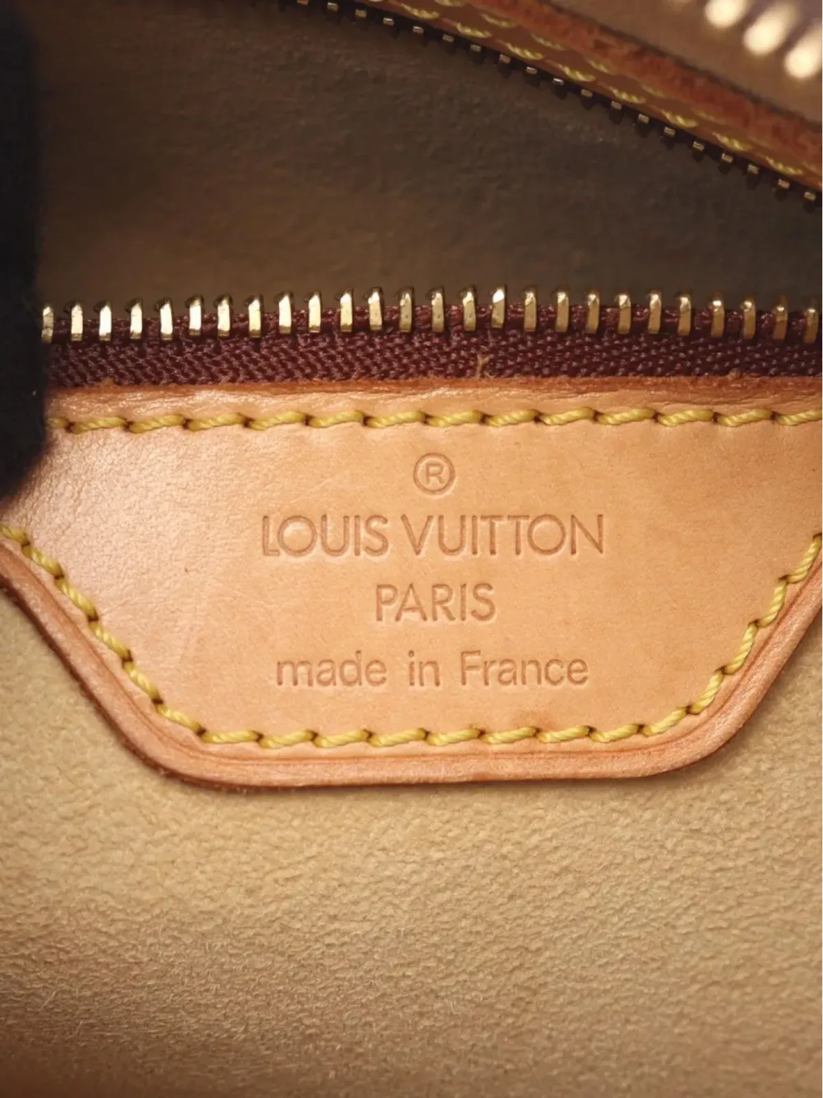 Louis Vuitton Vintage Looping MM ショルダーバッグ ブラウン - 画像4