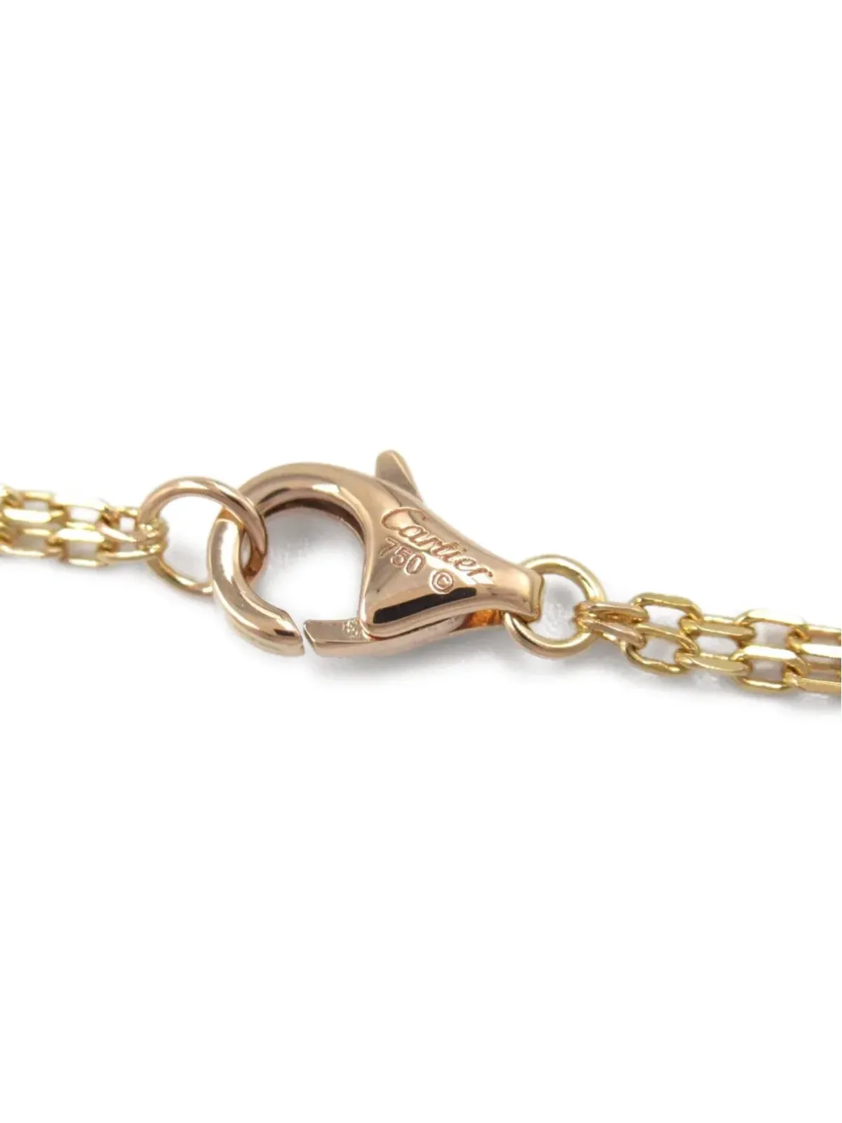 Cartier ラブサークル ネックレス ピンク - 画像4