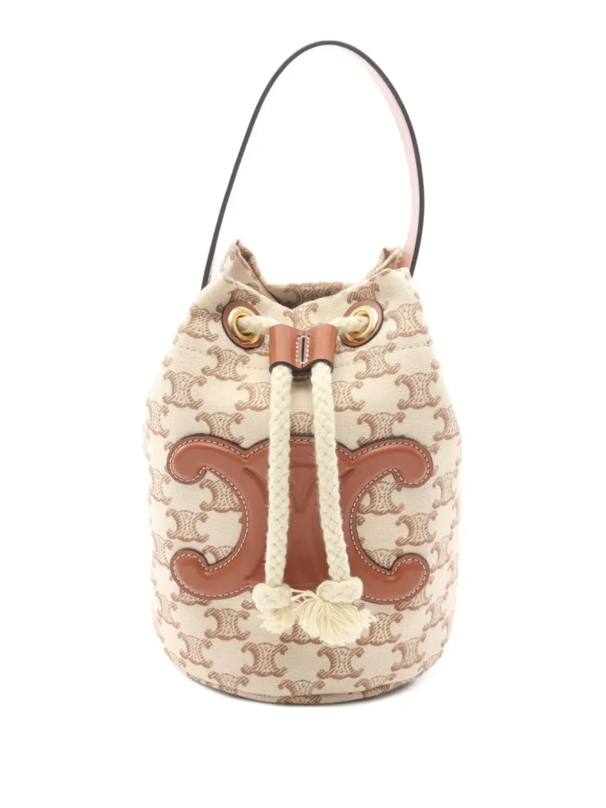 Celine Pre-Owned 2010s ドローストリング Triomphe ハンドバッグ - 画像1