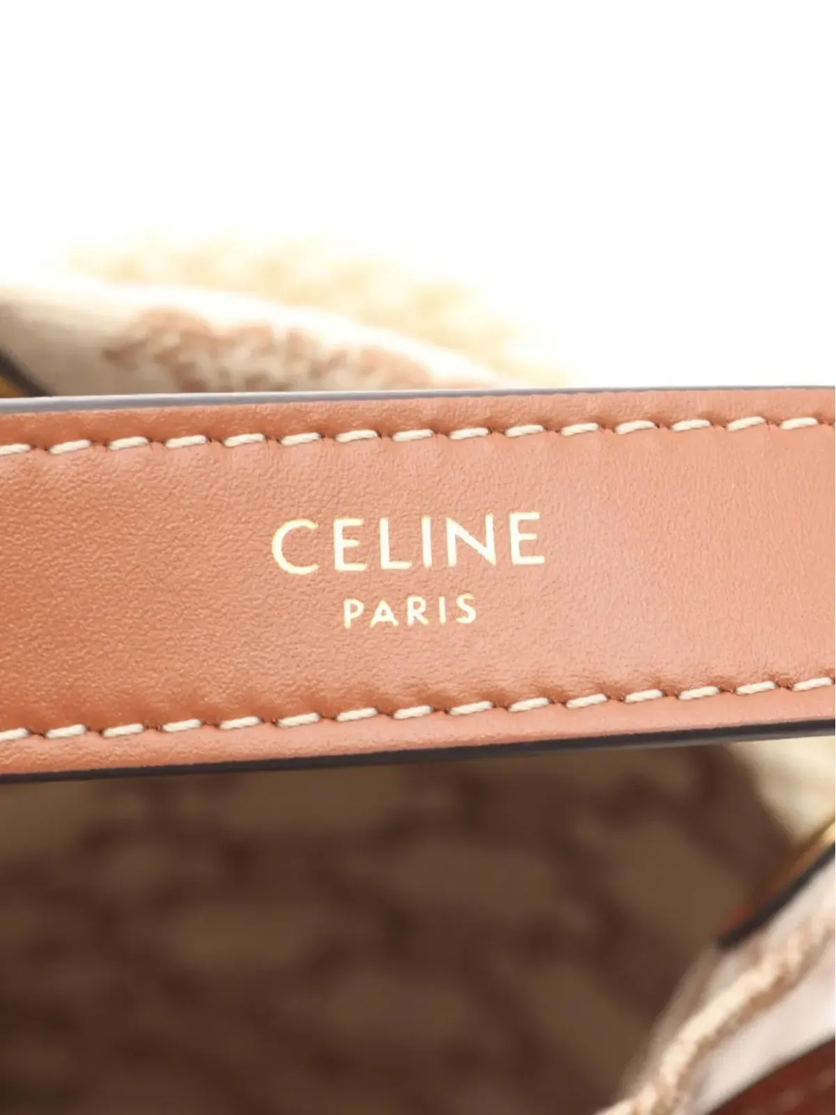 Celine Pre-Owned 2010s ドローストリング Triomphe ハンドバッグ - 画像5