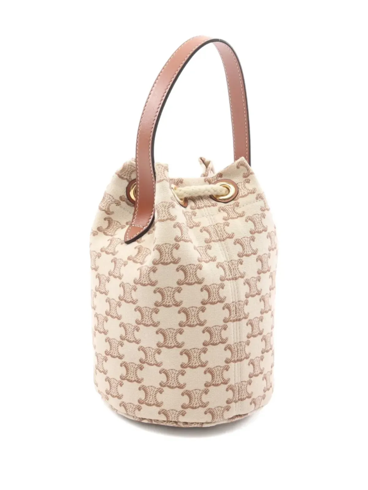 Celine Pre-Owned 2010s ドローストリング Triomphe ハンドバッグ - 画像2