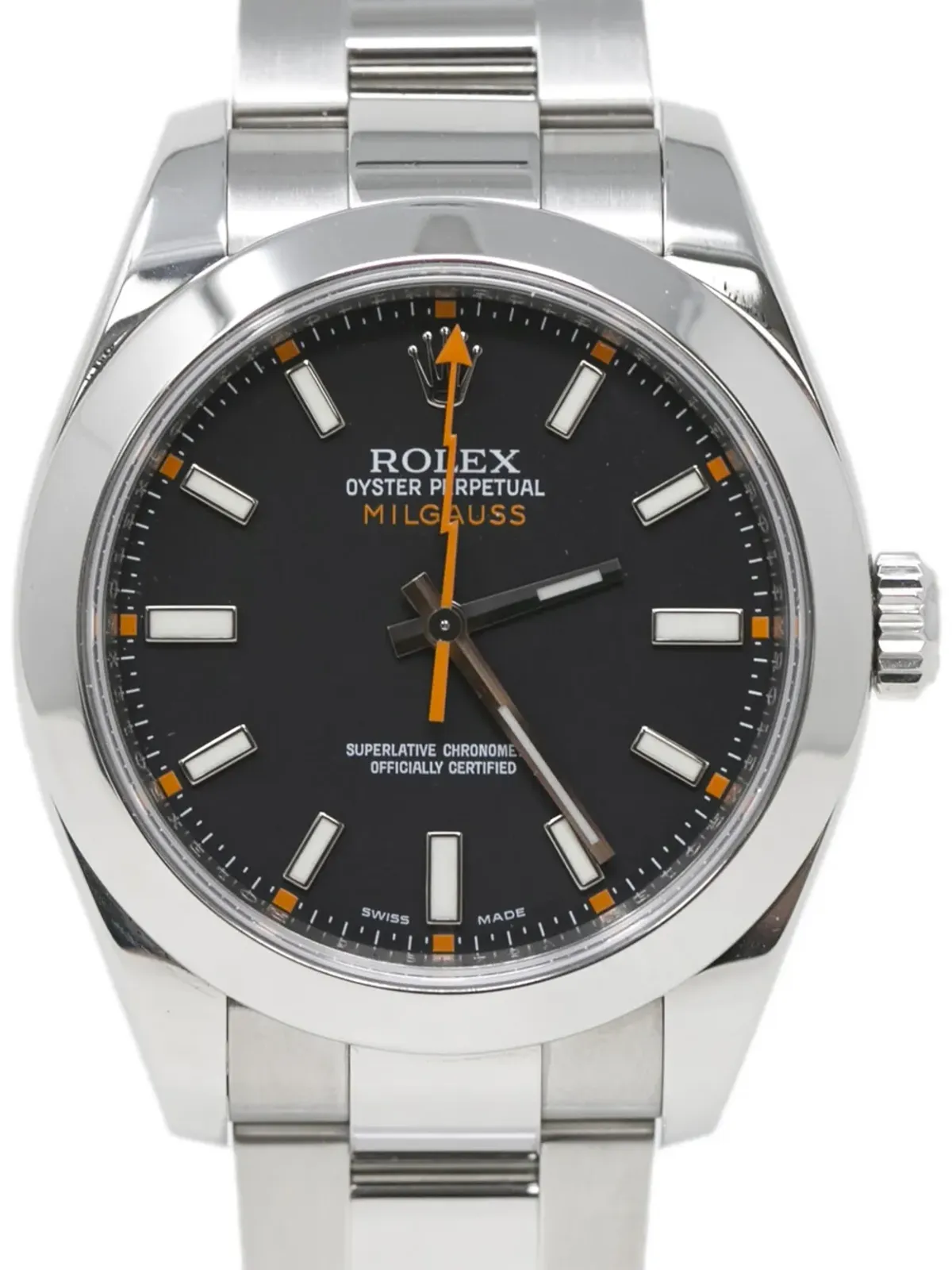 Rolex ミルガウス ブラック - 画像2